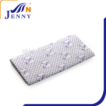 White Bottom Blue Color Pattern All Purpose Needle Punch Cloth