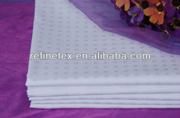 Jacquard fabric for hotel bedlinens