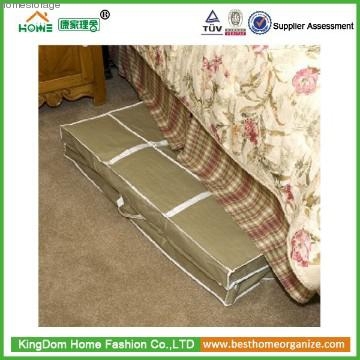 2013 newest style polyester fabric underbed storage boxes