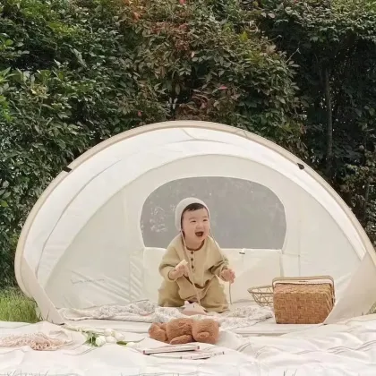 Children′s Tent Outdoor Cute Bear Portable Game Children′s Tent Outdoor