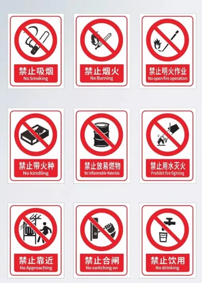 Complete collection of property signs and signs