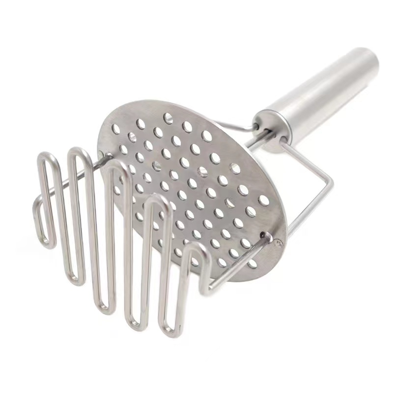 Utensílios de cozinha handheld de aço de aço inoxidável ricer