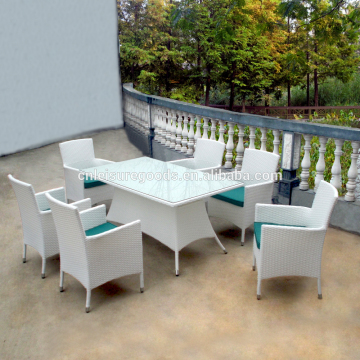 Wicker set dining furniture outdoor