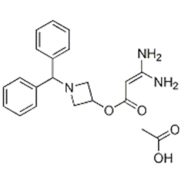 2-Propenoic zuur, 3,3-diamino-1- (difenylmethyl) 3-azetidinyl ester CAS 221906-67-8