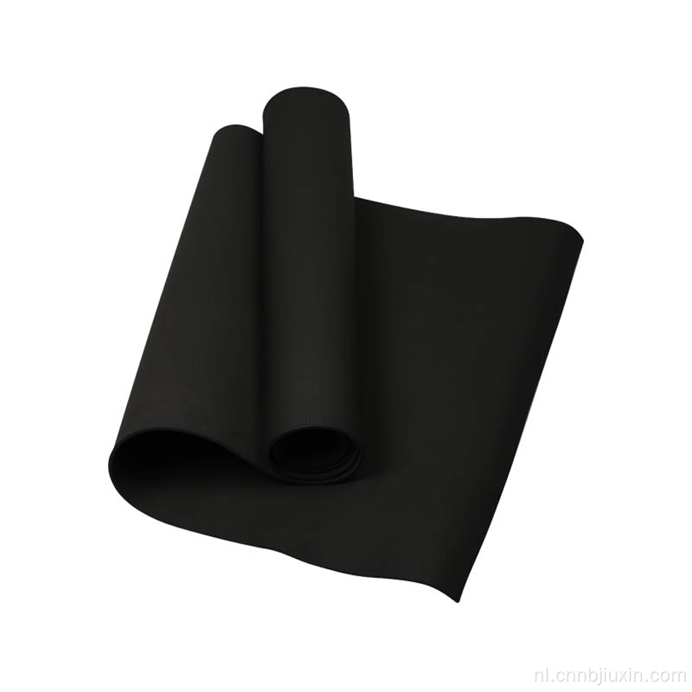 Dikke 4 mm zwarte milieuvriendelijke eva yogamat