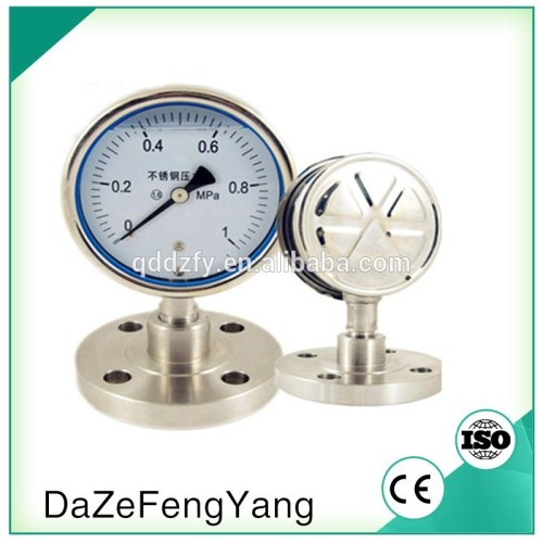 Wika Type Bourdon Tube Diaphragm Pressure Gauge, High Quality Wika Type