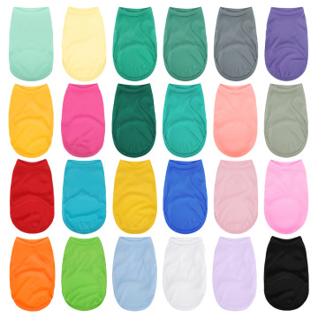 Customizable Multi-Color Polyester Dog and Cat Clothes with Low MOQ