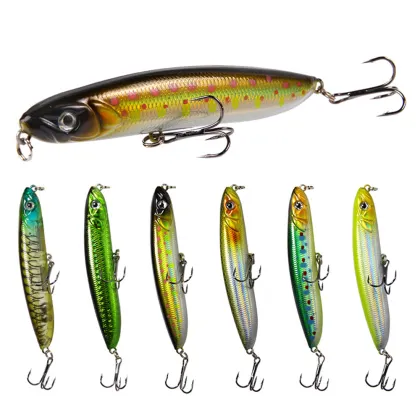 Newbility 95mm 18g Suspending Hard Pencil Plug Bait Fishing Lures