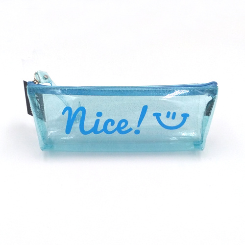 Pencil Case And Pencil Bag Wholesale stationary custom transparent PVC pencil case Manufactory