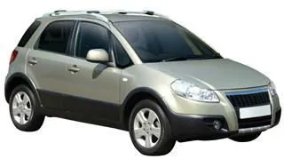 Car Roof Rack Cross Bar Whispbar for Suzuki SX4 5 door Hatch 2006 - 2012 (Rails)