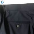 Hombres de moda pantalones casuales negros