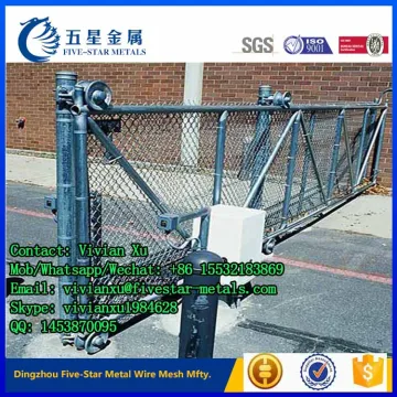 diamond hole size chain link fence