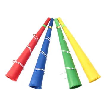 NoEnName_Null High Quality Football Games Fan Cheer Party Horn Vuvuzela Kid Trumpet Toy Musical Instruments