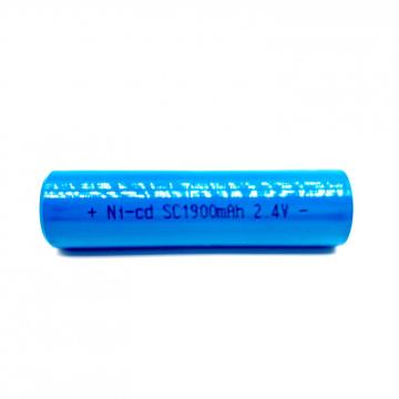 rechargeable battery cell cylindrical 2.4V SC 1900mah for toy