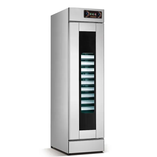Professional CE Certified Free Standing Single Door 13 Tray Electric Bakery Continuous Dough Proofer Machine