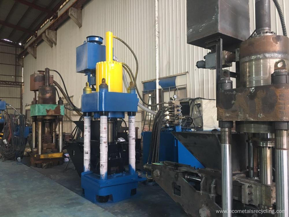 360ton Automatic Aluminum Profile Scrap Briquette Machine