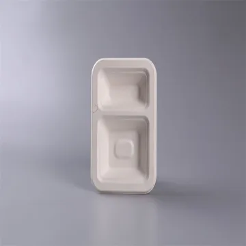 Biodegradable Food Packaging Box Sugarcane Bagasse Container