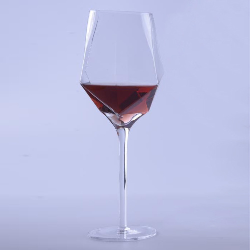 Conjunto de taças de vinho geo de forma única