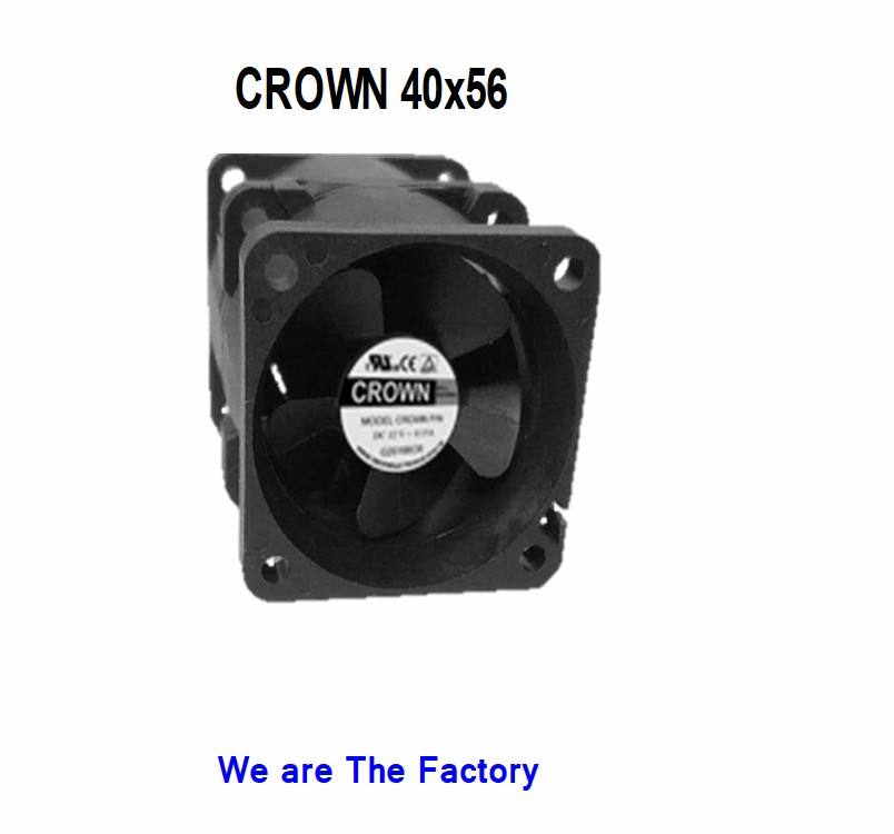 Crown 4056 DC Axial ventilador DC 12V 24V Table ventilador