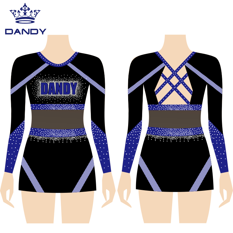 glitter cheerleading uniforms