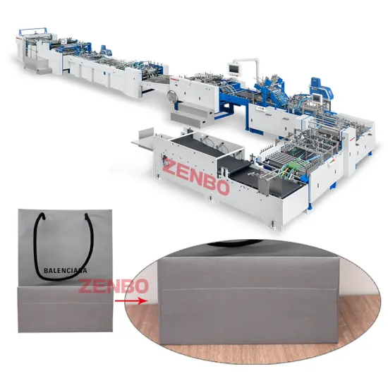ZB1200CS-430TS Sheet Fed Split Bottom Paper Bag Making Machine