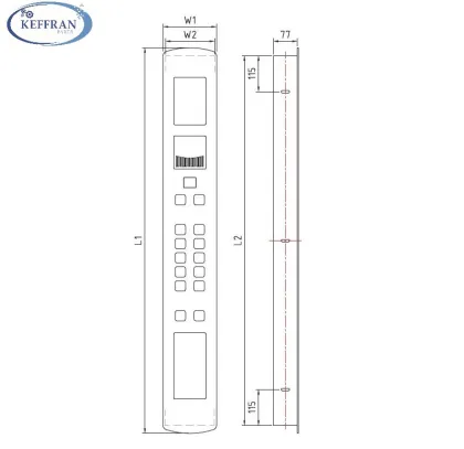 Chinese Production All Type Cop Elevator Button Panel