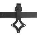 Rustic Slide Barn Door Hardware Black