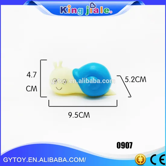 Hot sell 2015 new products vinyl toys snails wholesale for baby