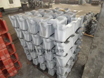 Heavy Truck resin sand casting product leaf spring seat
