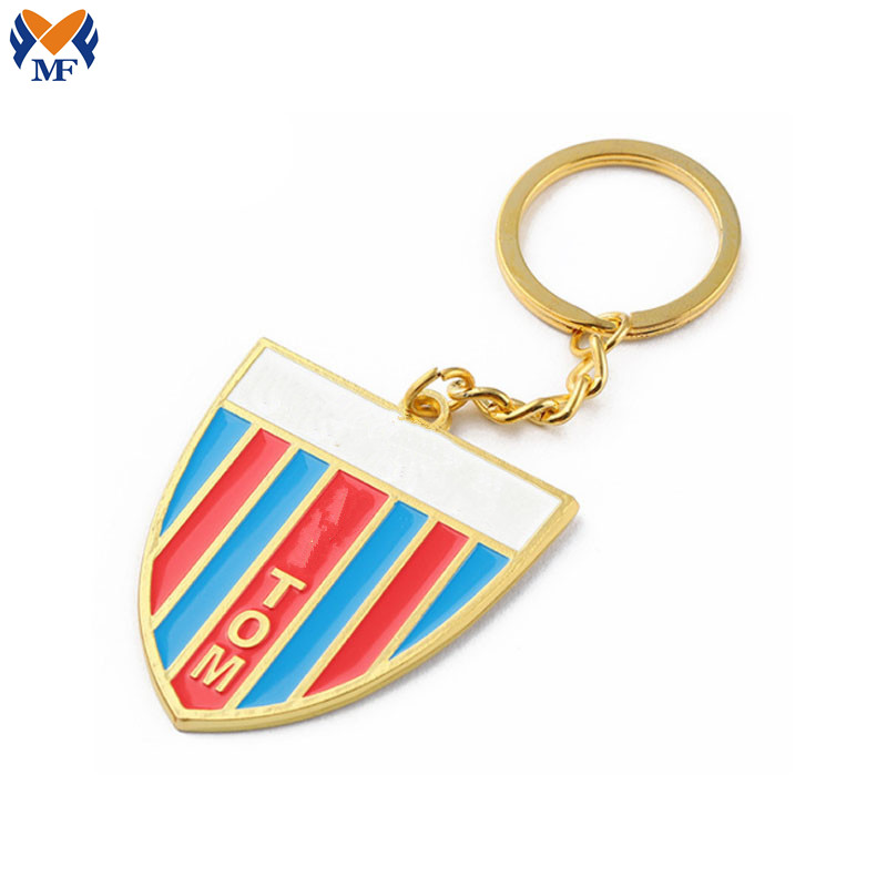 Metal Shield Keychain Jpg