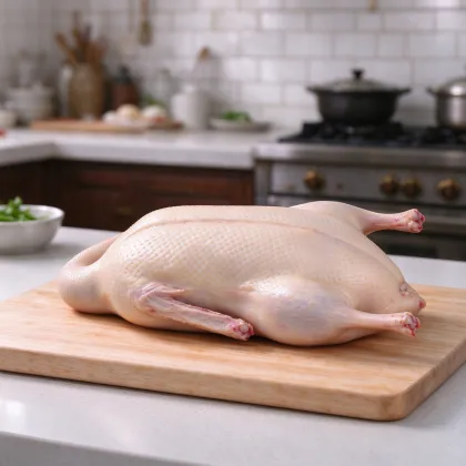 Air Filled Frozen Duck Carcass for Peking Duck