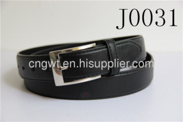 Mans Pu Leather Belt Pin Buckle Belt 