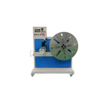 Plastic Automatic Winding Machine / Hose Pipe Winder - Single Disk Winder 32-63mm, 1-20m/min