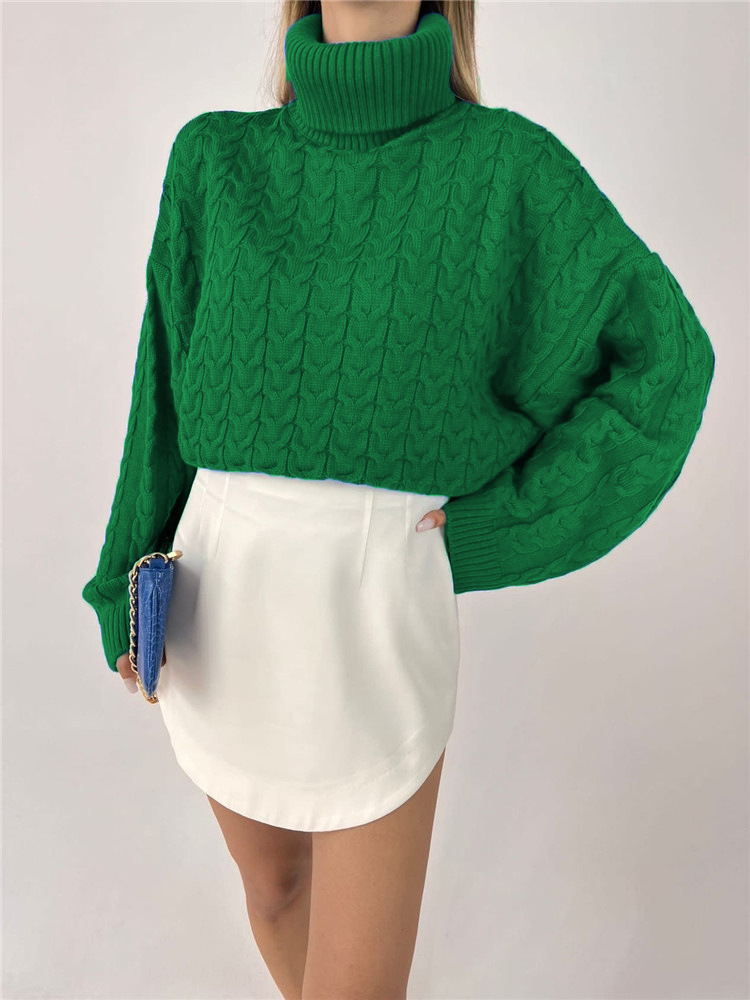 Women's Casual Long Sleeve Turtleneck Sweaters
