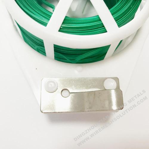 Planta de jardín Green Twist Tie Wire 50m