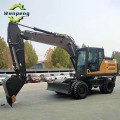 18 Ton Hydraulic Wheel Excavator For Mining