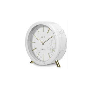 Factory Direct High-Quality Desk & Table Clocks: Elegant Marble Designs for Home and Bedroom Décor