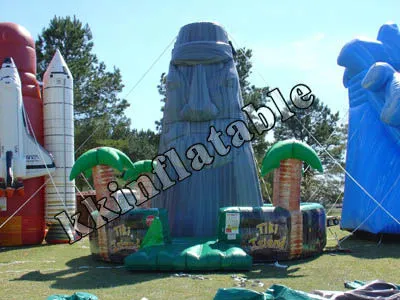 exciting inflatable mountain climbing/inflatable climbing rock slide