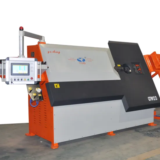 GTW4-12A Automatic CNC reinforcing steel stirrup bending machine
