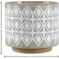 Rivet Geometric Ceramic Planter Pot