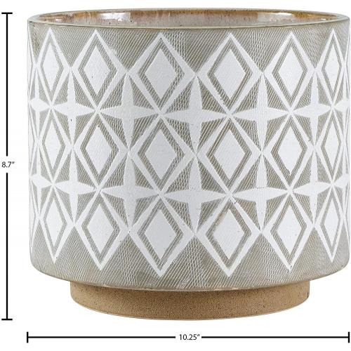  Ceramic Pots for Plants Rivet Geometric Ceramic Planter Pot Manufactory