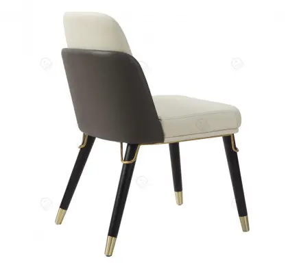 Italian light luxury solid wood dining Turri chair