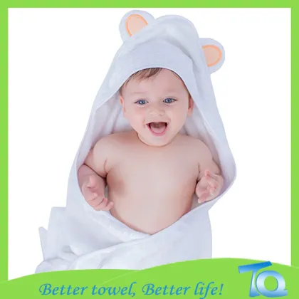 Baby Bamboo Hooded Towel Organic