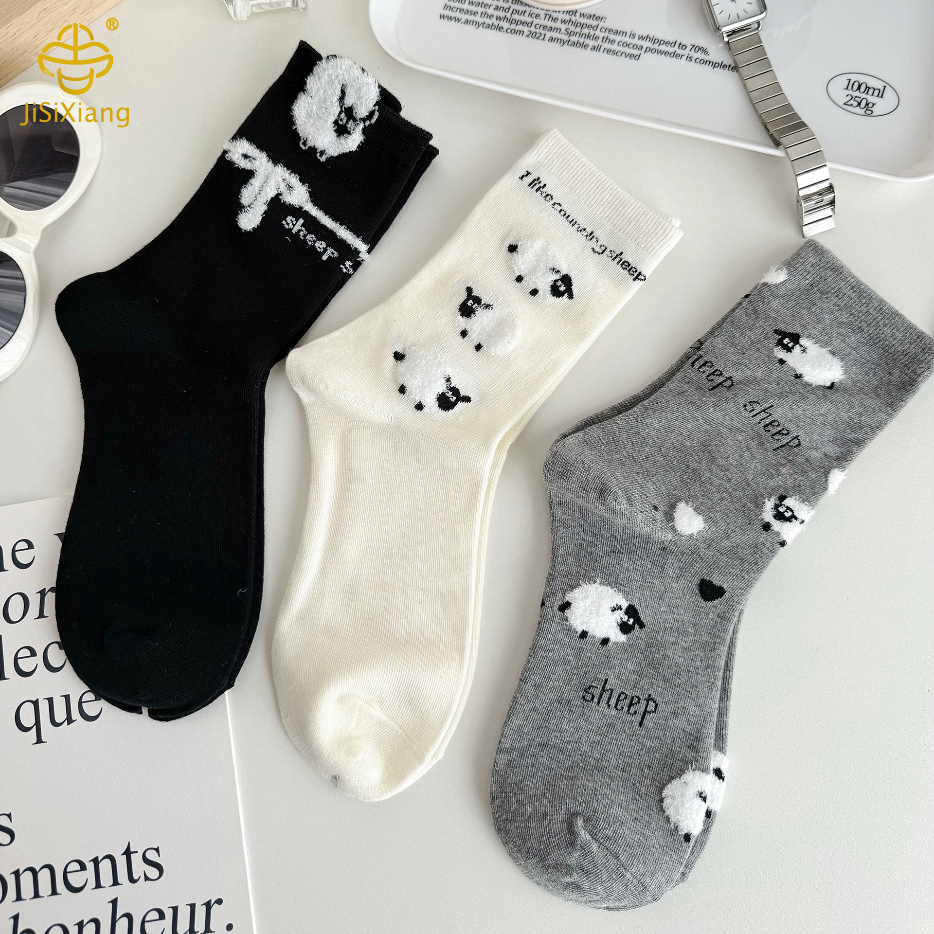 Korean cartoon socks