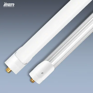 FA8 Single Pin T8 LED Bulbs 8 Foot 40W 6000K LED Tube Ballast Bypass Replacement for T8 T10 F96T12 Fluorescent Tubes