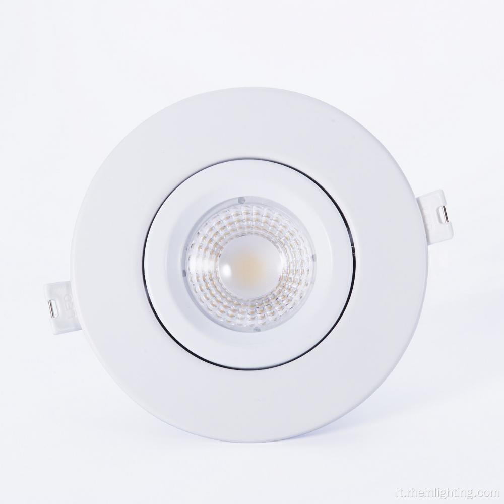 Faretto da incasso a Led Gimbal dimmerabile per illuminazione domestica