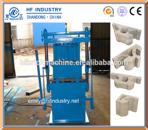 V5 Habiterra concrete manual block machine hollow fly ash slag block making machinery factory