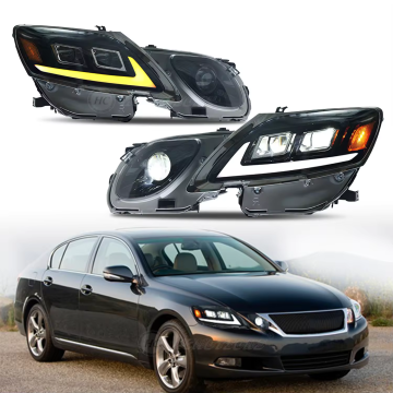 Phares à l'objectif projecteur LED pour Lexus GS300 GS350 GS430 GS450 - 2006-2011