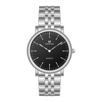 Reloj de hombres minimalistas de acero inoxidable de alta calidad