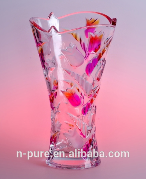 Hot Sale Glass Crystal Vase Flower Vases For Home Decor